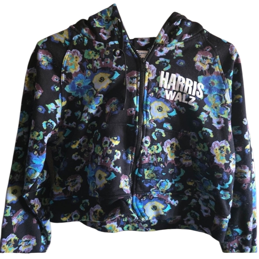 Harris Walz/Ulla Johnson Designers For Democracy Cropped Hoodie